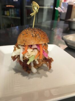 bbq pork sliders with coleslaw