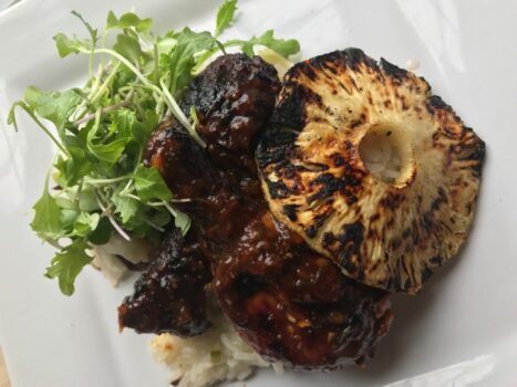 bbq chicken with pineapple