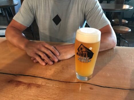 a variety of beers