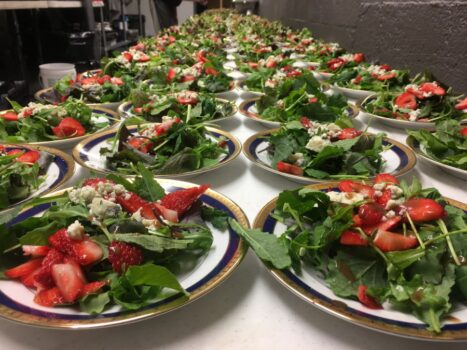 salads for catering event