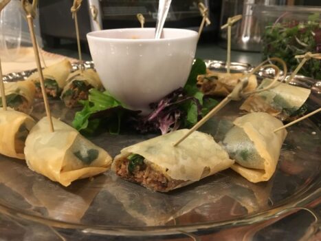 pastry wrapped hors d'oeuvre